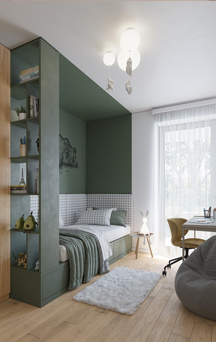 Interior visual designs